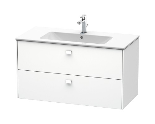 Тумба белый матовый 102 см Duravit Brioso BR410301818