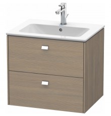 Тумба серый дуб 62 см Duravit Brioso BR410101035