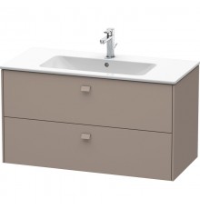 Тумба базальт матовый 102 см Duravit Brioso BR410304343