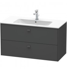 Тумба графит матовый 102 см Duravit Brioso BR410304949