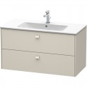Тумба тауп матовый 102 см Duravit Brioso BR410309191 Тумба тауп матовый 102 см Duravit Brioso BR410309191