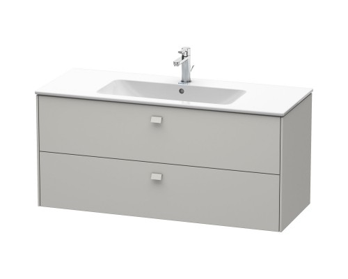 Тумба бетонно-серый матовый 122 см Duravit Brioso BR410400707