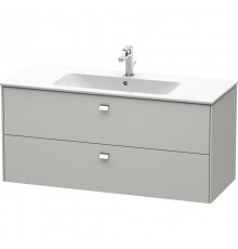 Тумба бетонно-серый матовый 122 см Duravit Brioso BR410401007