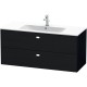 Тумба черный дуб 122 см Duravit Brioso BR410401016