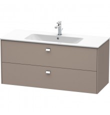 Тумба базальт матовый 122 см Duravit Brioso BR410401043