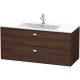 Тумба каштан 122 см Duravit Brioso BR410401053