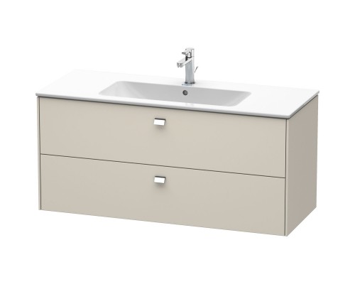 Тумба тауп матовый 122 см Duravit Brioso BR410401091