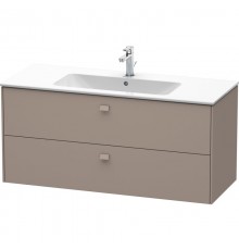 Тумба базальт матовый 122 см Duravit Brioso BR410404343