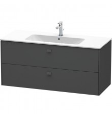 Тумба графит матовый 122 см Duravit Brioso BR410404949