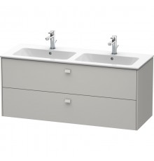 Тумба бетонно-серый матовый 129 см Duravit Brioso BR410500707