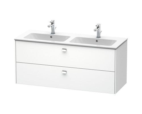 Тумба белый матовый 129 см Duravit Brioso BR410501018