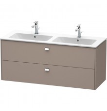 Тумба базальт матовый 129 см Duravit Brioso BR410501043