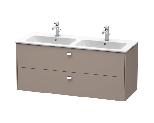 Тумба базальт матовый 129 см Duravit Brioso BR410501043