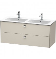 Тумба тауп матовый 129 см Duravit Brioso BR410501091