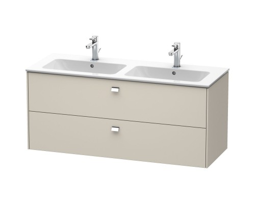 Тумба тауп матовый 129 см Duravit Brioso BR410501091