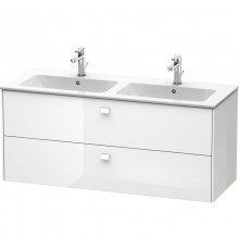 Тумба белый глянец 129 см Duravit Brioso BR410502222