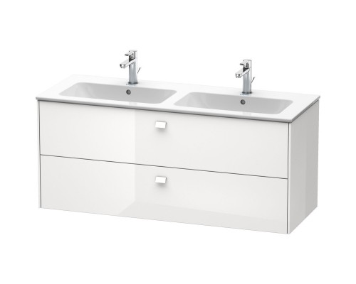 Тумба белый глянец 129 см Duravit Brioso BR410502222