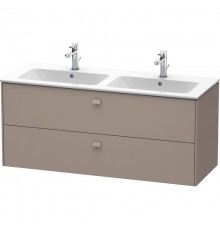 Тумба базальт матовый 129 см Duravit Brioso BR410504343