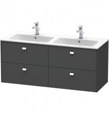 Тумба графит матовый 129 см Duravit Brioso BR410601049