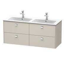 Тумба тауп матовый 129 см Duravit Brioso BR410601091