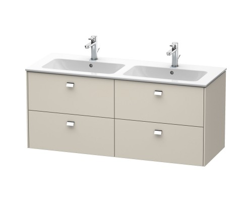 Тумба тауп матовый 129 см Duravit Brioso BR410601091