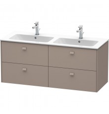 Тумба базальт матовый 129 см Duravit Brioso BR410604343