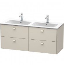 Тумба тауп матовый 129 см Duravit Brioso BR410609191