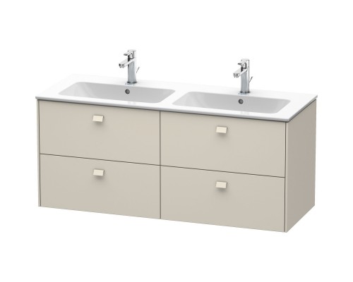 Тумба тауп матовый 129 см Duravit Brioso BR410609191