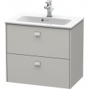 Тумба бетонно-серый матовый 62 см Duravit Brioso BR411000707 Тумба бетонно-серый матовый 62 см Duravit Brioso BR411000707