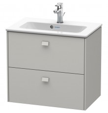 Тумба бетонно-серый матовый 62 см Duravit Brioso BR411000707