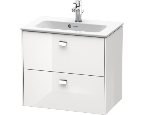 Тумба белый глянец 62 см Duravit Brioso BR411001022