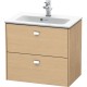 Тумба дуб 62 см Duravit Brioso BR411001030