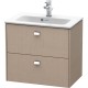 Тумба лен 62 см Duravit Brioso BR411001075