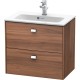 Тумба орех 62 см Duravit Brioso BR411001079