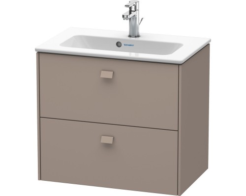 Тумба базальт матовый 62 см Duravit Brioso BR411004343