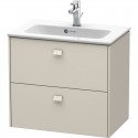 Тумба тауп матовый 62 см Duravit Brioso BR411009191 Тумба тауп матовый 62 см Duravit Brioso BR411009191