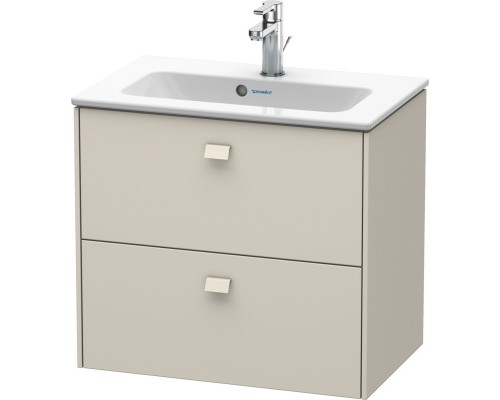 Тумба тауп матовый 62 см Duravit Brioso BR411009191