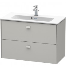 Тумба бетонно-серый матовый 82 см Duravit Brioso BR411100707