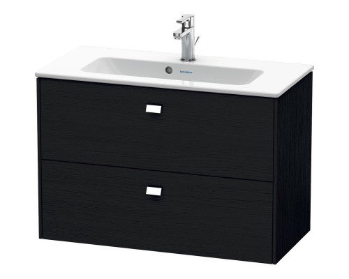 Тумба черный дуб 82 см Duravit Brioso BR411101016