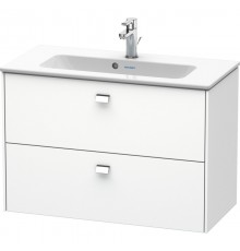 Тумба белый матовый 82 см Duravit Brioso BR411101018