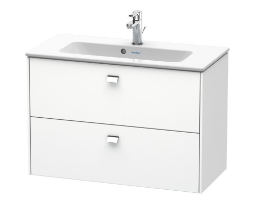 Тумба белый матовый 82 см Duravit Brioso BR411101018