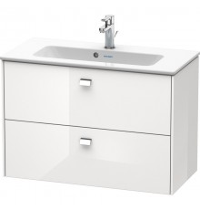 Тумба белый глянец 82 см Duravit Brioso BR411101022