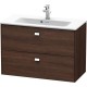 Тумба каштан 82 см Duravit Brioso BR411101053