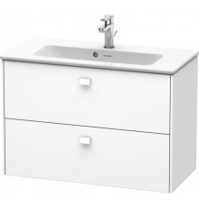 Тумба белый матовый 82 см Duravit Brioso BR411101818