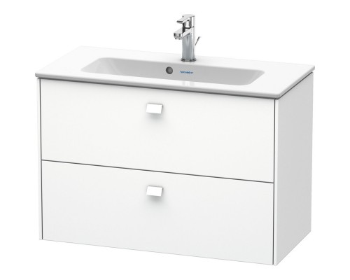 Тумба белый матовый 82 см Duravit Brioso BR411101818