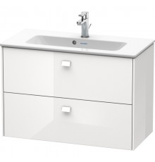 Тумба белый глянец 82 см Duravit Brioso BR411102222