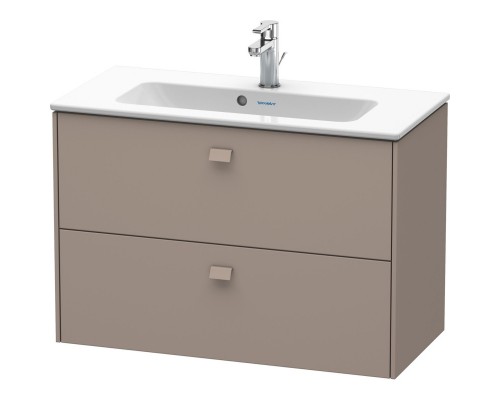 Тумба базальт матовый 82 см Duravit Brioso BR411104343