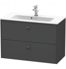 Тумба графит матовый 82 см Duravit Brioso BR411104949