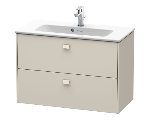 Тумба тауп матовый 82 см Duravit Brioso BR411109191