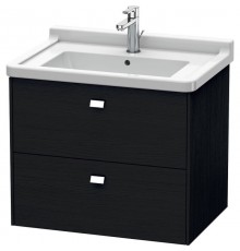 Тумба черный дуб 67 см Duravit Brioso BR414101016